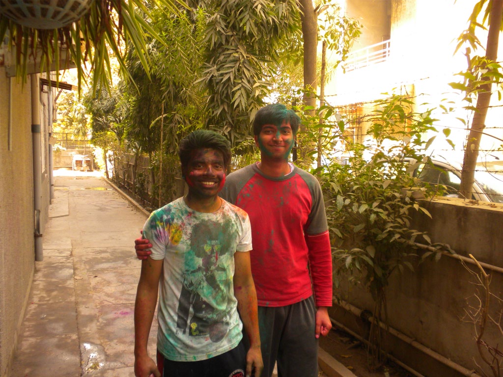 Differents shades of Holi festival