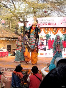 Holi Celebration with Lord Krishna