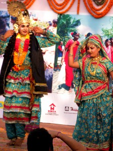 Holi Dance of Radha and Krishna
