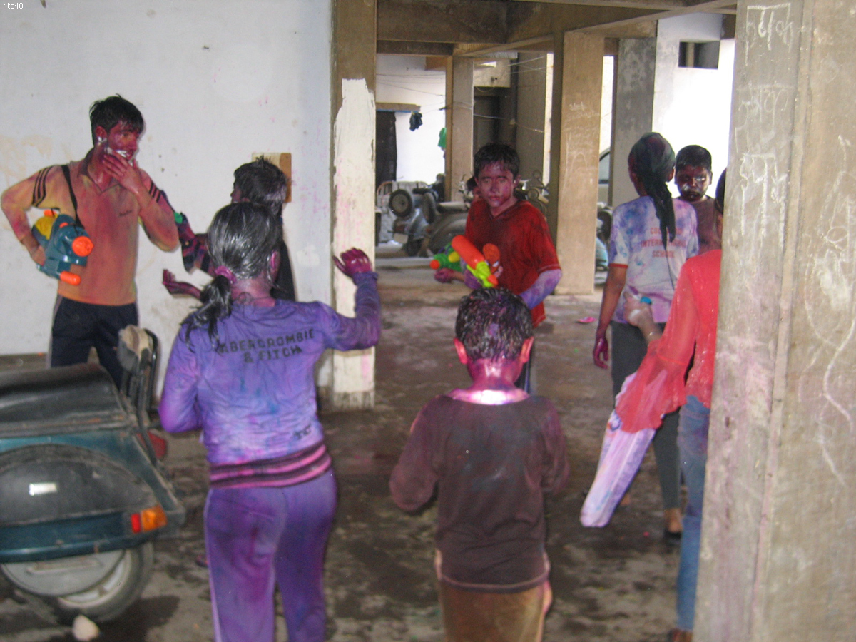 Holi celebrations in India