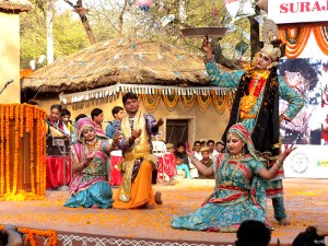 Holi dance of Brij