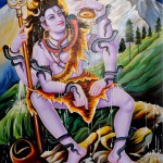 Lord Shiva On Kailash