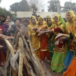 Shahzada Nand College staff and students celebrate Lohri in Amritsar
