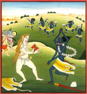 Dance of Shiva and Kali