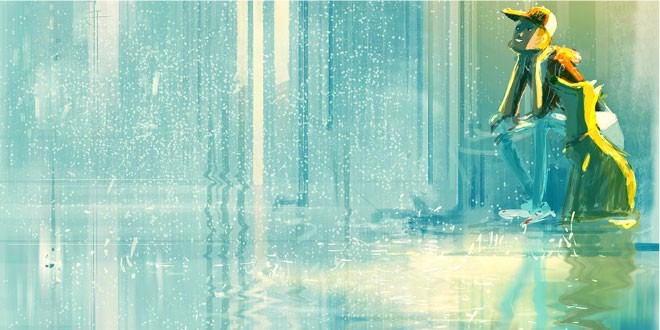 रिम झिम बरस रहा है पानी - राजीव कृष्ण सक्सेना