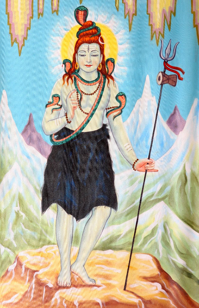 Shiva on Kailash