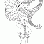 Chinese New Year Coloring Page