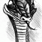 Chinese Snake Year Coloring Page