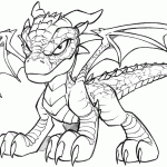 Dragon Year Coloring Page