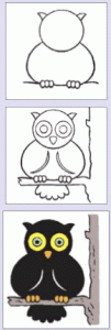 Learn to draw owl