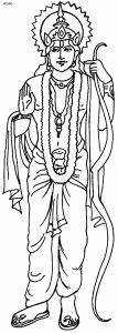 Lord Rama Coloring Page