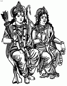 Lord Rama and Sita Maa