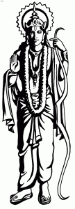 Maryada Purushottam Ram Coloring Page