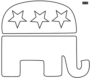 US Republican Party Symbol