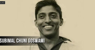 Chuni Goswami: Indian Football player