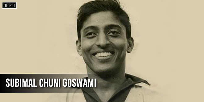 Chuni Goswami: Indian Football player