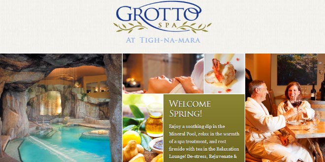 Grotto Spa – Tigh-Na-Mara, Parksville, British Columbia, Canada