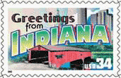 Indiana Stamp