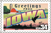 Iowa Stamp