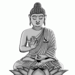 Lord Buddha Meditating