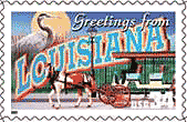 Louisiana Stamp