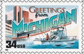 Michigan Stamp