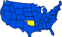Oklahoma State Map
