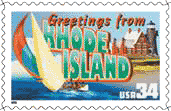 Rhode Island State Stamp