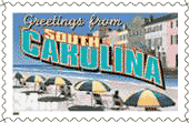 South Carolina State Stamp