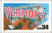 Vermont State Stamp