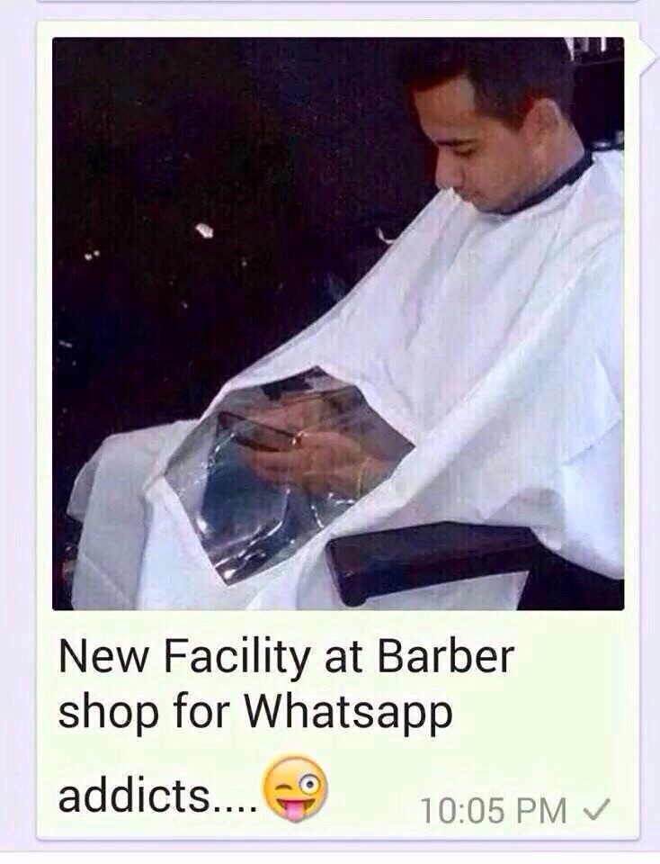 Barber Shop for Whatsapp Addicts