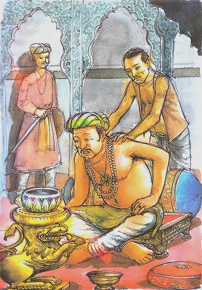 Shamlal Barber and the king