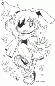 Girl celebrating Easter Festival