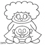 Girl with Baby Brother