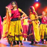 Government School Students perform during a cultural show at Tagore Theatre, Sector 18, Chandigarh