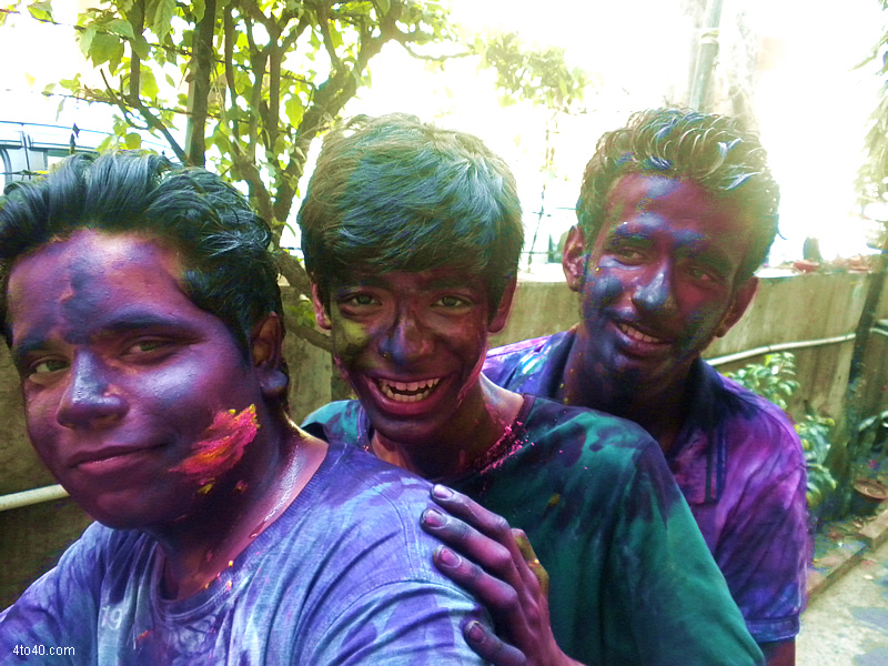 Holi a popular Hindu festival Northern India