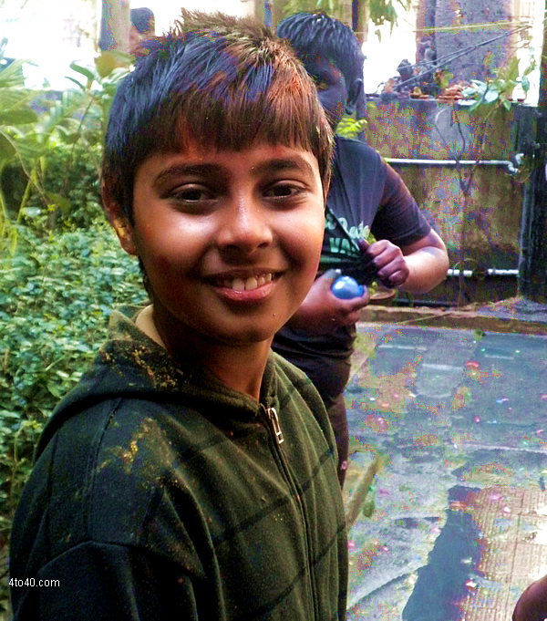 Holi a popular Hindu festival among children