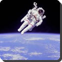 If a man can jump 5 feet from the surface of the earth, how high would that same man jump on the surface of the moon?