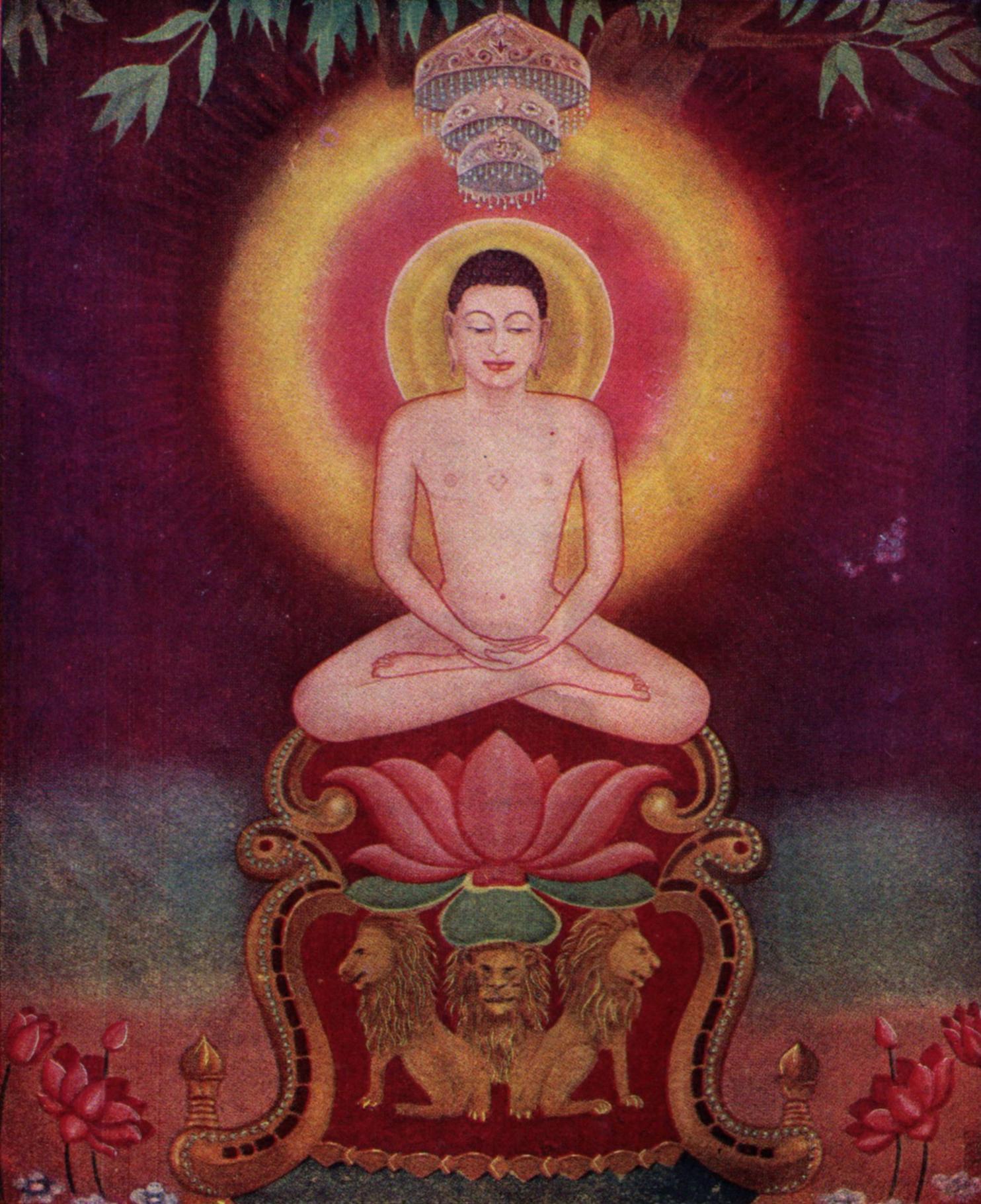 Lord Mahavira Meditating