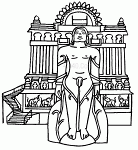 Monolith of Jain Prophet Bahubali