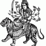 Navratri Coloring Pages