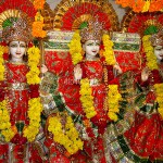 Ram Darbar decorated on the occasion of Rama Navami