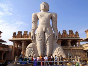 Statue of Gommateshvara Bahubali at Shravanabelagola