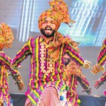 Students present a traditional dance at Chandigarh College of Engineering and Technology Sector 26 in Chandigarh