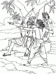 Vishwamitra Trains Rama and Lakshmana