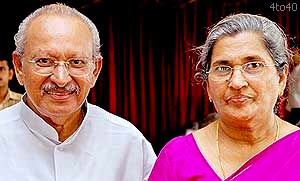 Yesudasan and his wife
