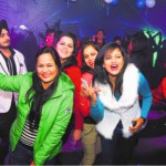 Youngsters dancing at a New Year Party in Ludhiana