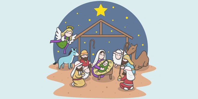 Children's poem about Christ's birth: A Child This Day Is Born
