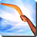 What makes a boomerang?