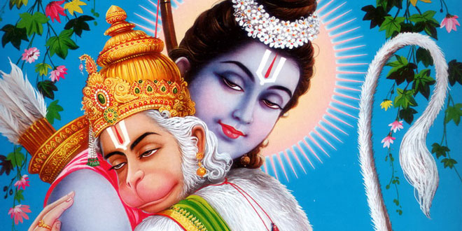 How did Hanuman served Lord Rama?